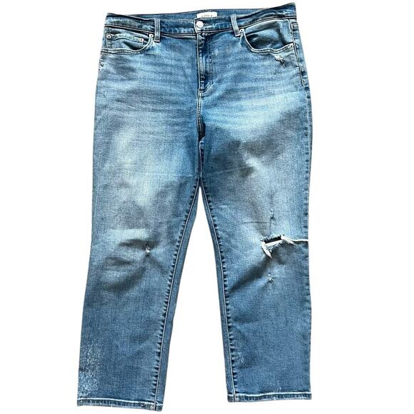 Pistola Women’s Distressed Jeans Light Medium Wash Size 32 - Picture 1 of 11